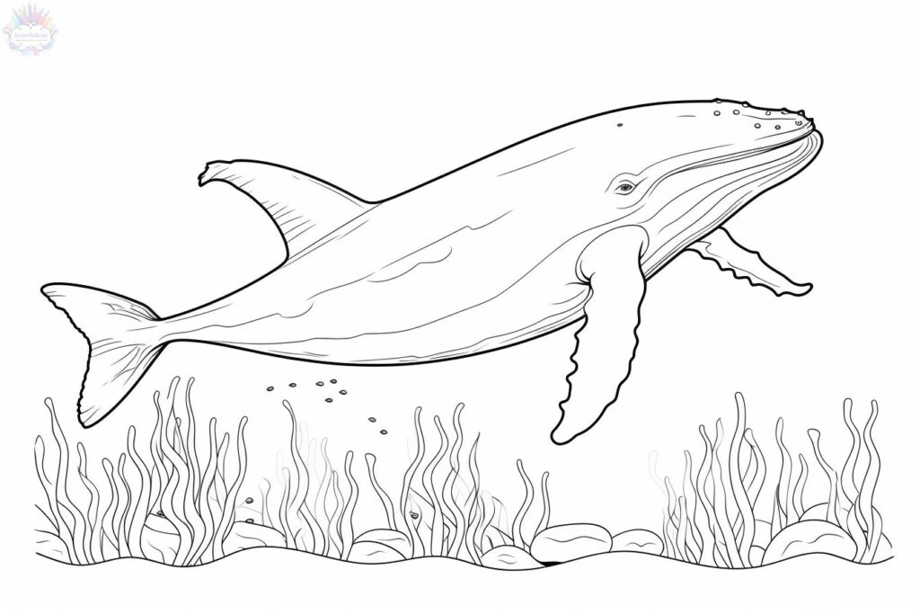 Ballena Para Colorear