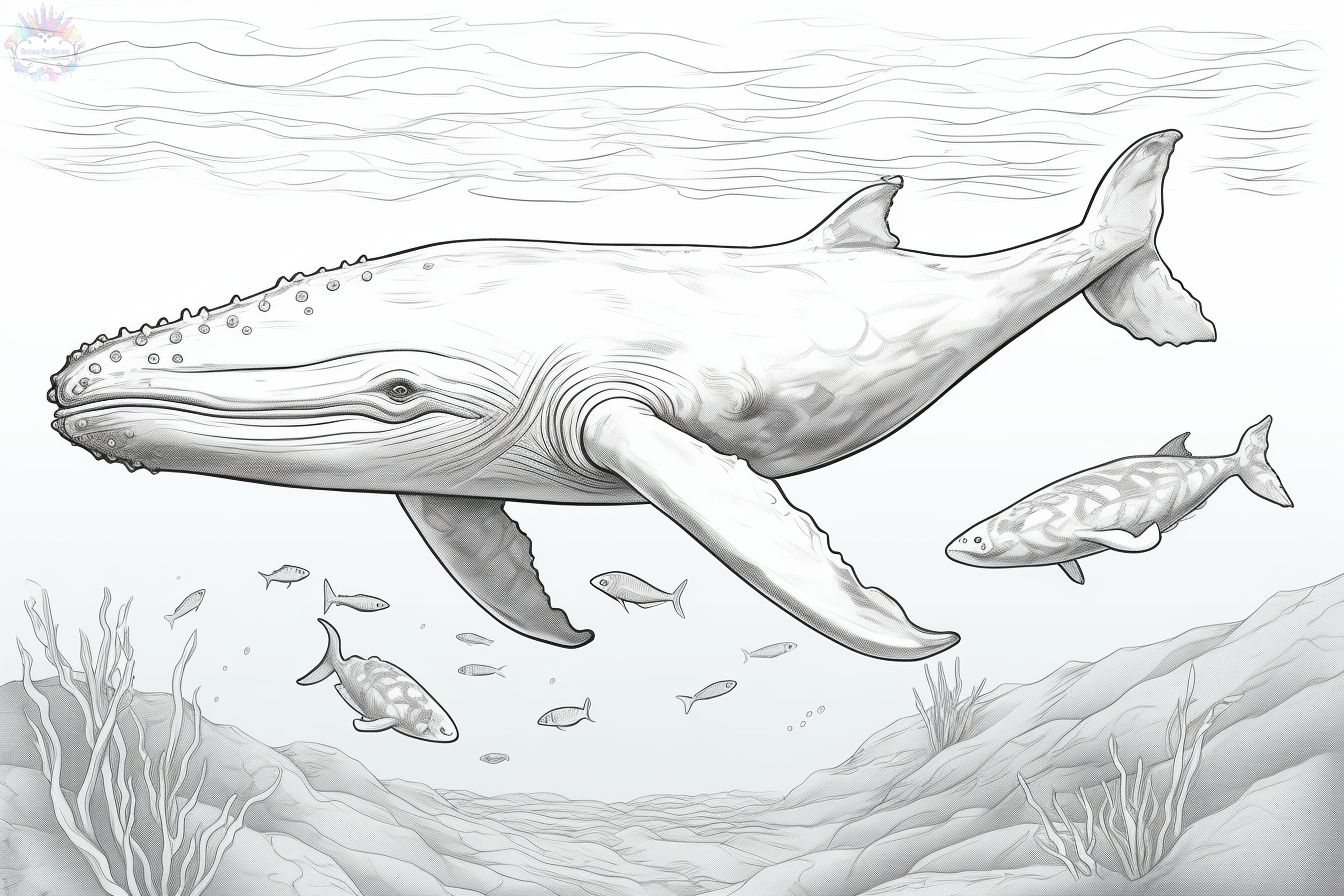 Ballena Para Colorear