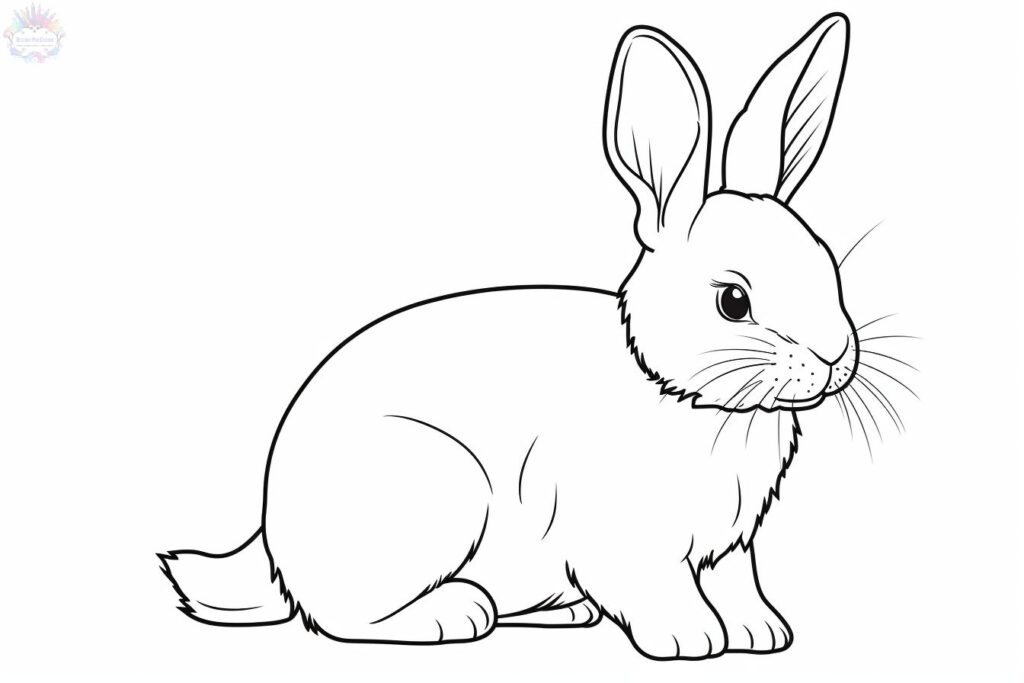 Conejo Para Colorear