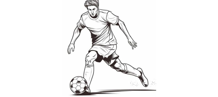 Dibujos de Fútbol Para Colorear