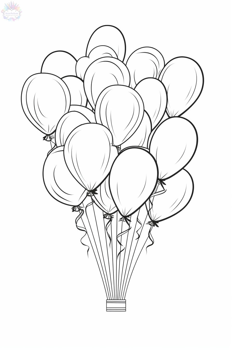 Dibujos de Globo Para Colorear dibujos-de-globo-para-colorear