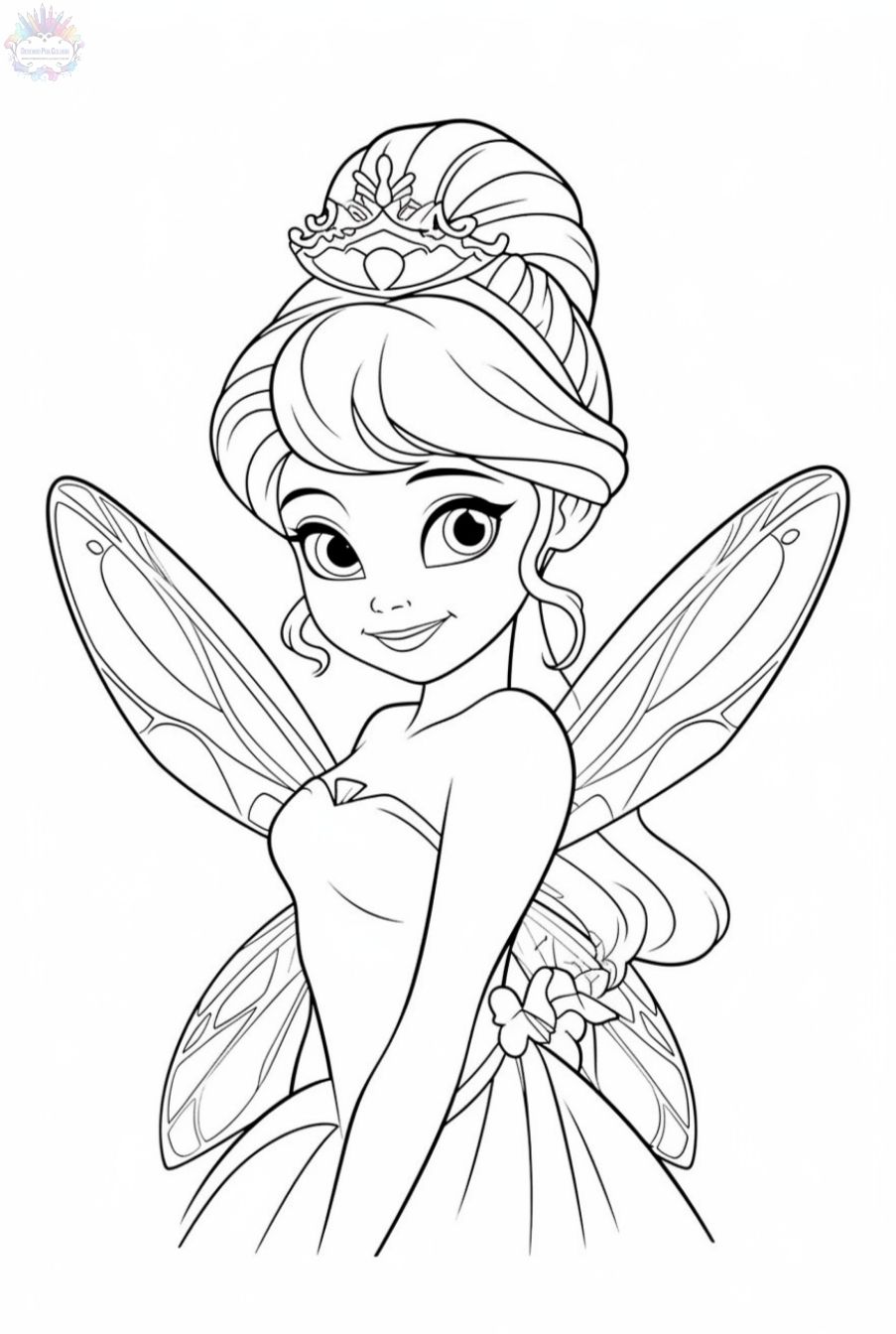 Hadas Para Colorear - Hermosos Dibujos para Pintar hadas-para-colorear-hermosos-dibujos-para-pintar