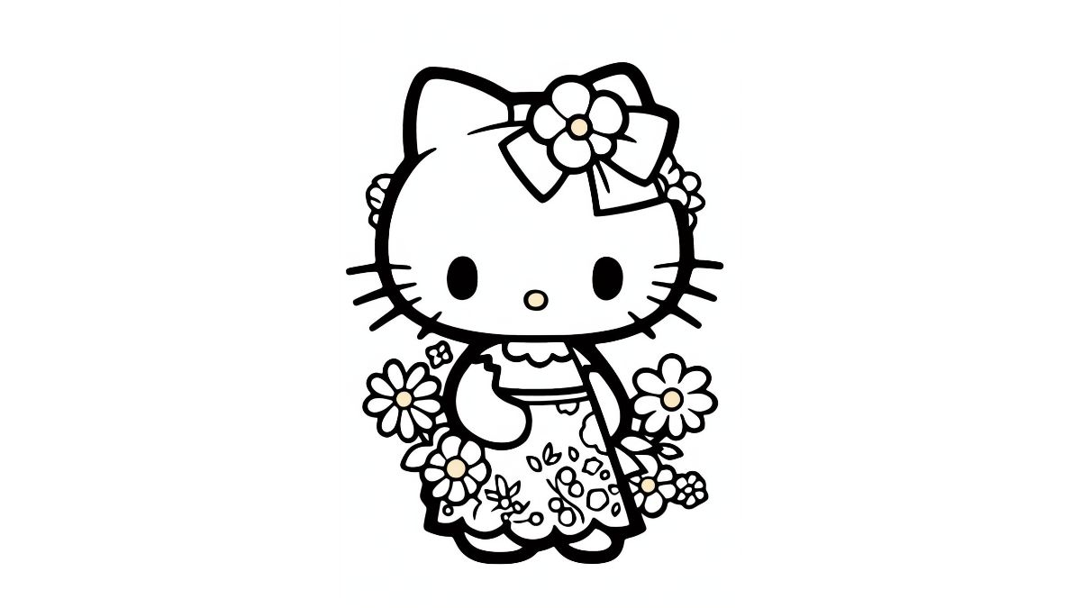 Dibujos de Hello Kitty Para Colorear dibujos-de-hello-kitty-para-colorear