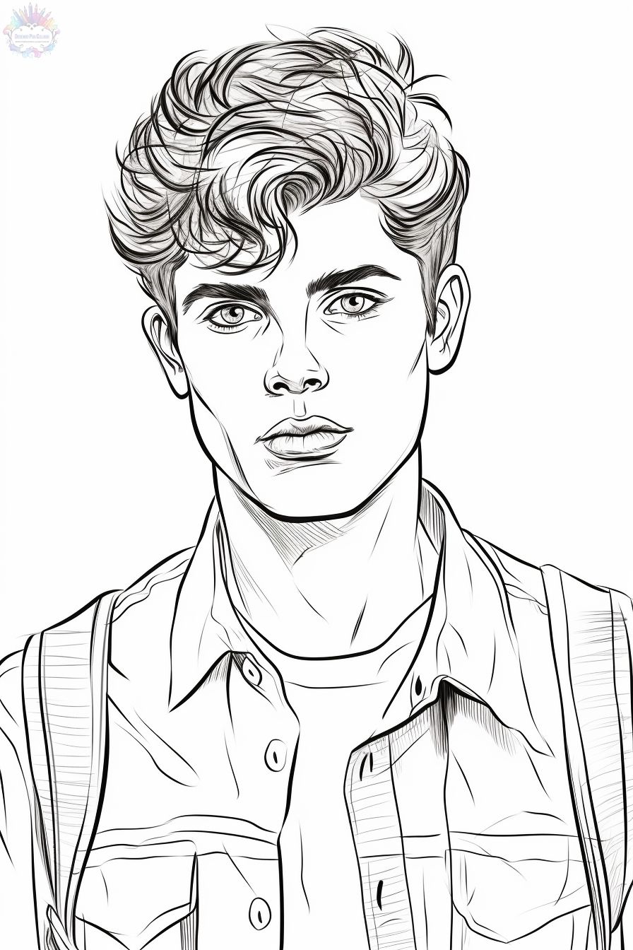 Dibujos de Hombres Para Colorear dibujos-de-hombres-para-colorear