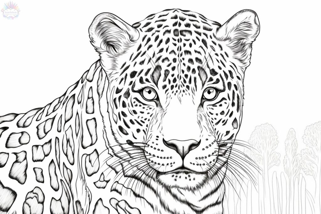 Jaguar Para Colorear
