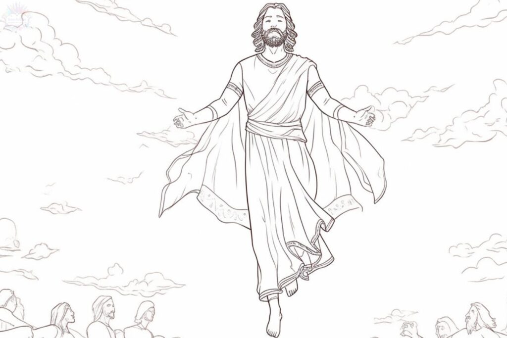 Dibujos de Jesús Para Colorear