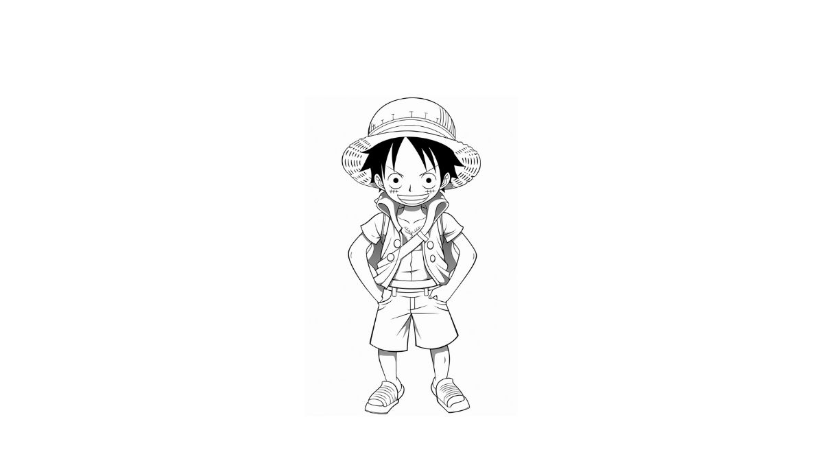 luffy-para-colorear