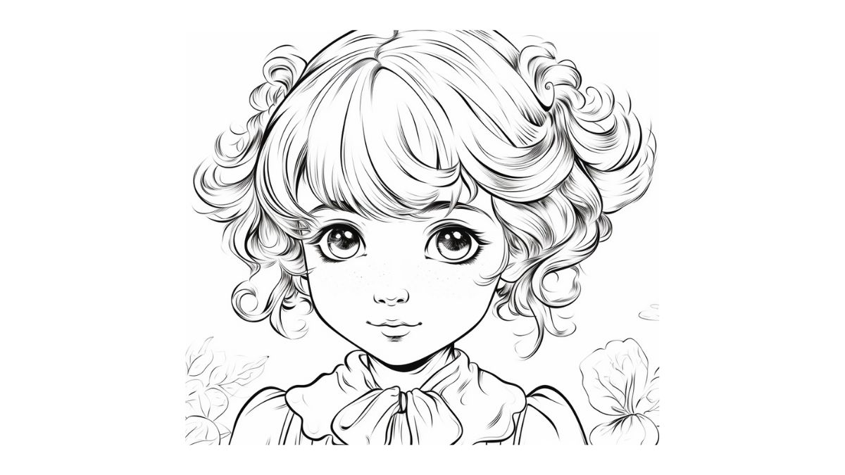 Dibujos de Niñas Para Colorear