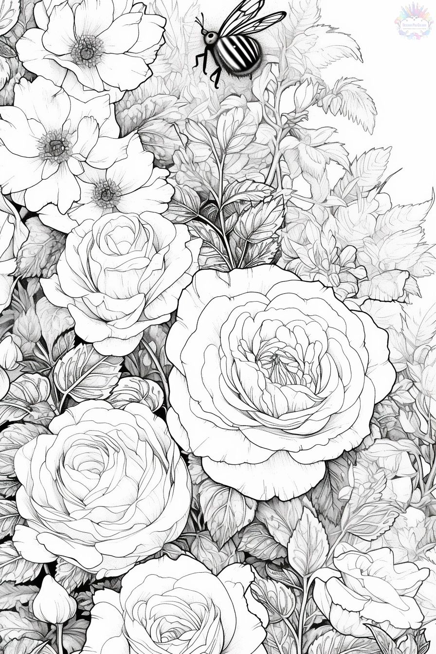 Flores Para Colorear